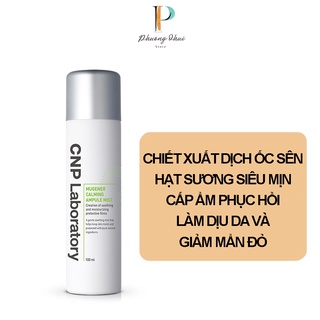 Xịt Khoáng Tinh Chất Ốc Sên Làm Dịu Da Và Giảm Mẩn Đỏ Cnp Laboratory Mugener Ampule Mist