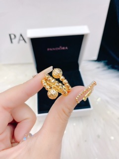 Nhẩn bi mạ vàng