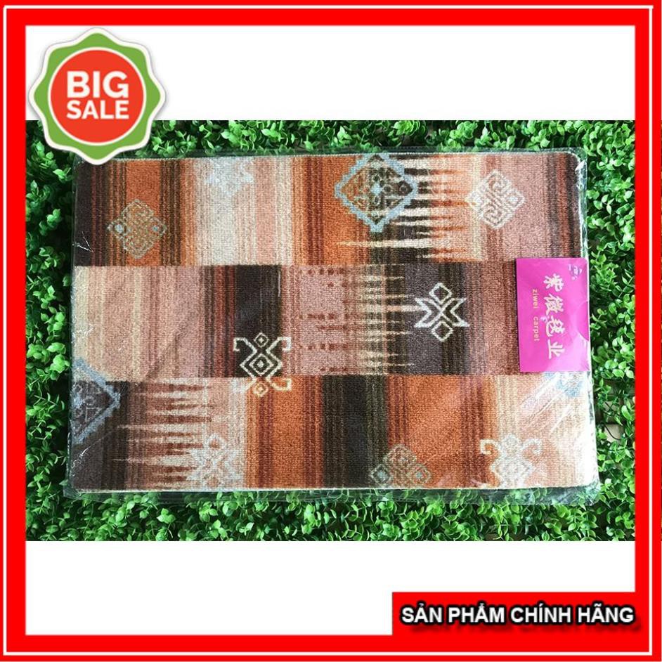 ( XẢ HÀNG - GIÁ SỐC ) Thảm Lau Chân Len Siêu Thấm Đế Cao Su Chống Trượt