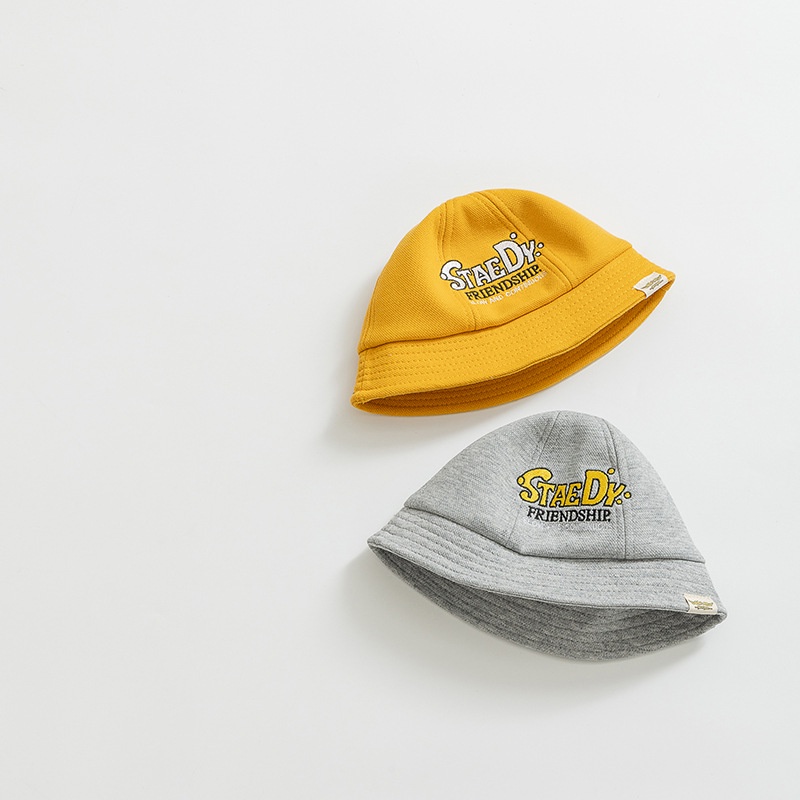 Nón Tai Bèo Chống Nắng Thêu Chữ Hoạt Hình Dễ Thương Phong Cách Hàn Quốc Cho Bé