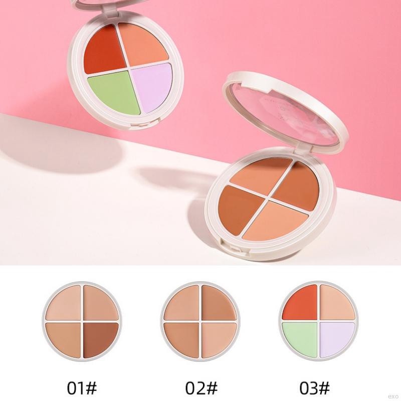 [Hàng mới về] Bảng phấn che khuyết điểm tinh chất ốc sên giữ ẩm che phủ vết đỏ nám và lỗ chân lông làm đều màu da | BigBuy360 - bigbuy360.vn