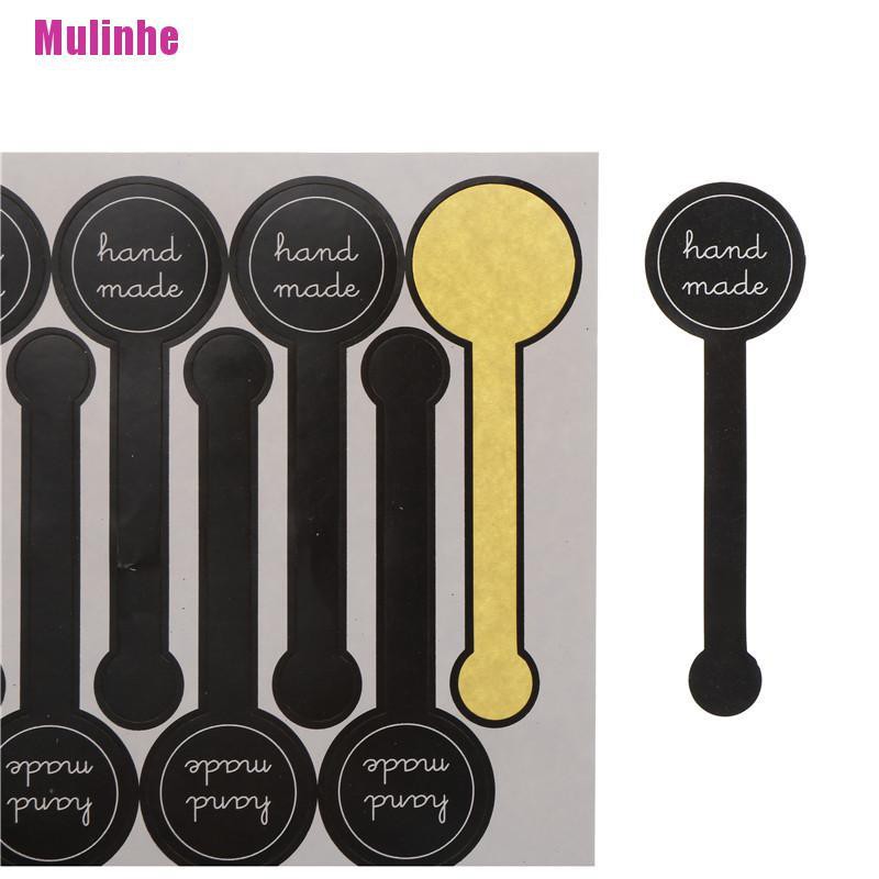 Set 100 Miếng Dán Dùng Trang Trí Quà Tặng Giáng Sinh / Đám Cưới