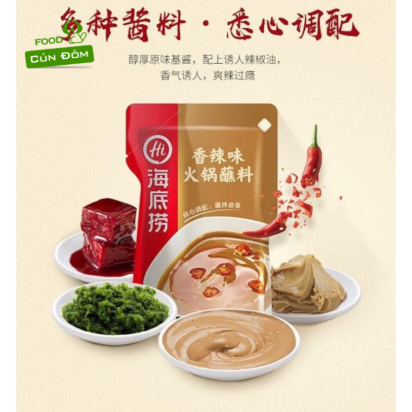 SIÊU SỐC Sốt chấm lẩu đậu phộng Haidilao 120g