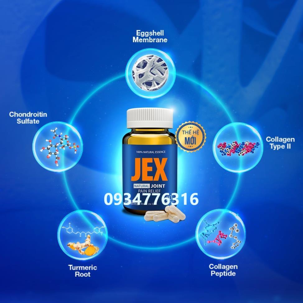 Viên uống JEX giảm đau, bảo vệ xương khớp (15 viên)