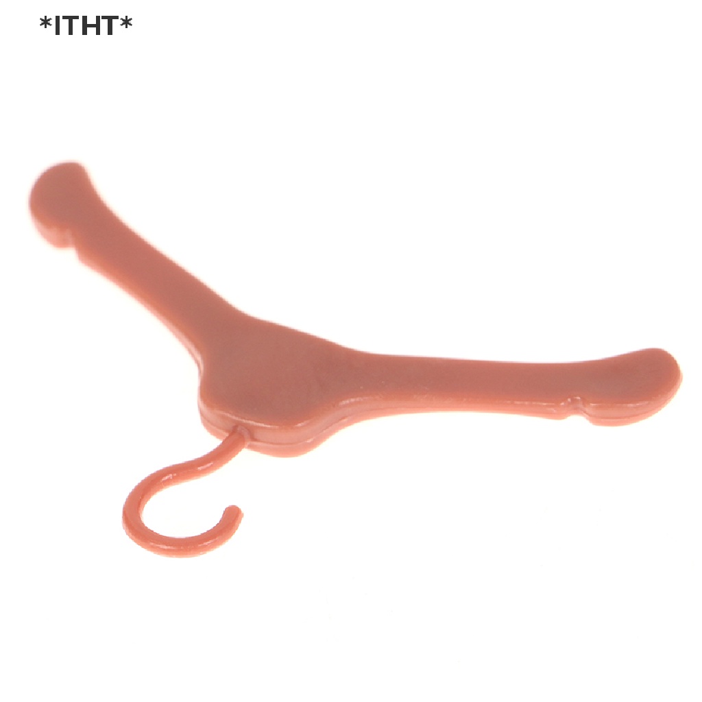 [ITHT] 10 Móc Treo Quần Áo Mini Bằng Nhựa Dễ Thương [Hot]