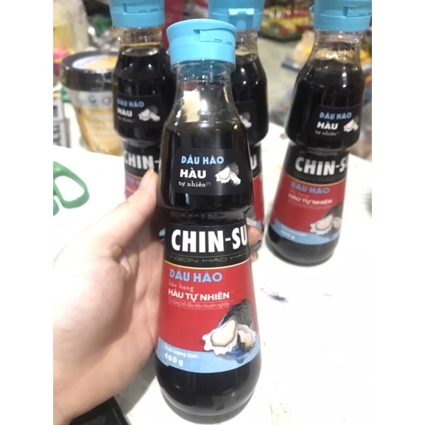 Dầu hào Chin-su chai 400g - hàu tự nhiên