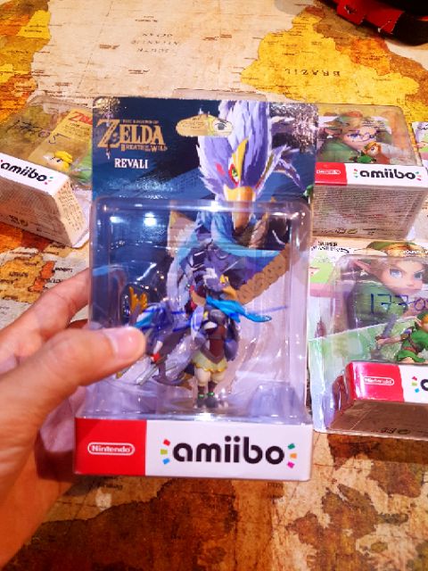 Mô hình Amiibo Game Nintendo Switch Zelda Breath Of The Wild Hàng chính hãng