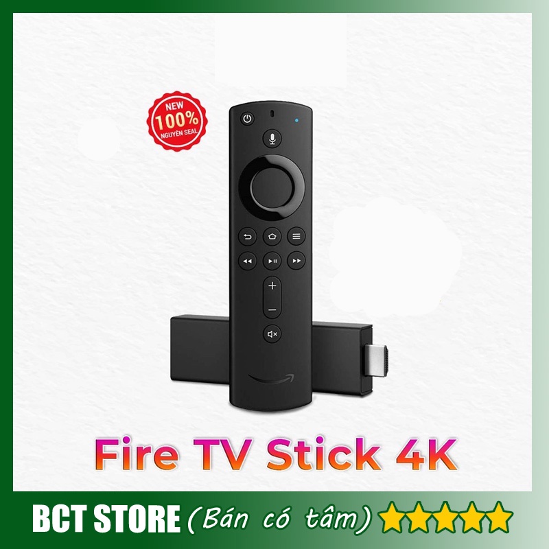 Thiết bị TVBOX Fire TV Stick 4K (2th generation) kèm Alexa Voice Remote