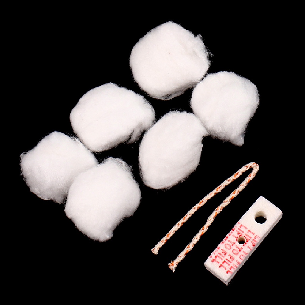 Bộ Đệm Cotton Thấm Hút Dầu Thay Thế Cho Bật Lửa Kerosene ♨Trên đó