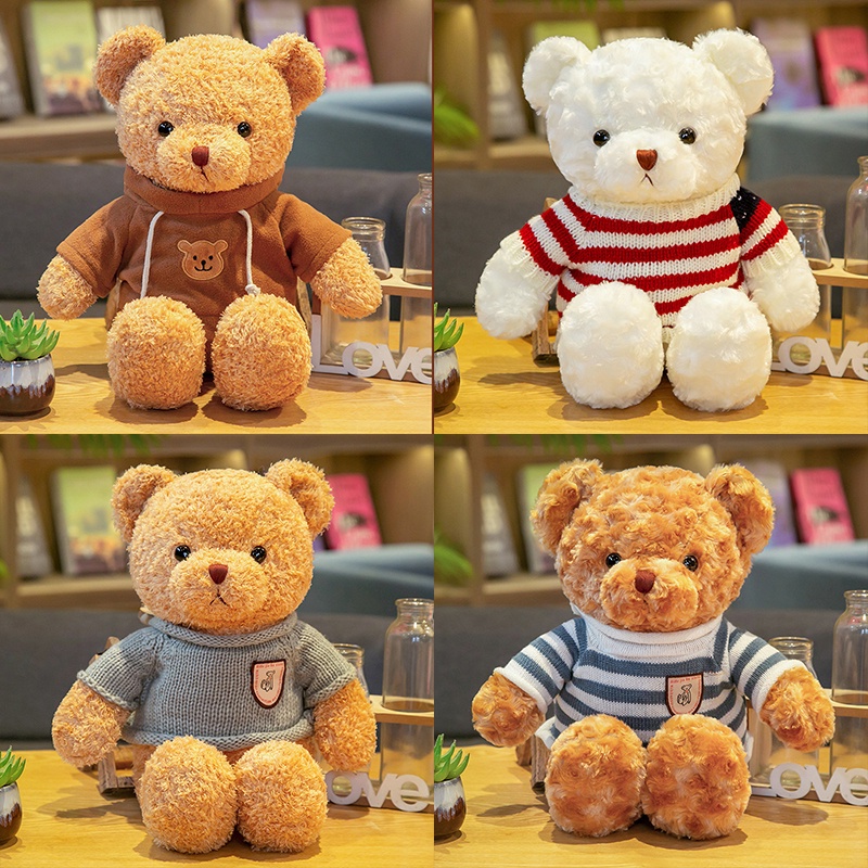 Gấu Teddy Nhồi Bông Dễ Thương Kích Thước 30/40/50cm