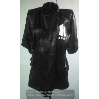 Bộ Yukata gấm logo Army