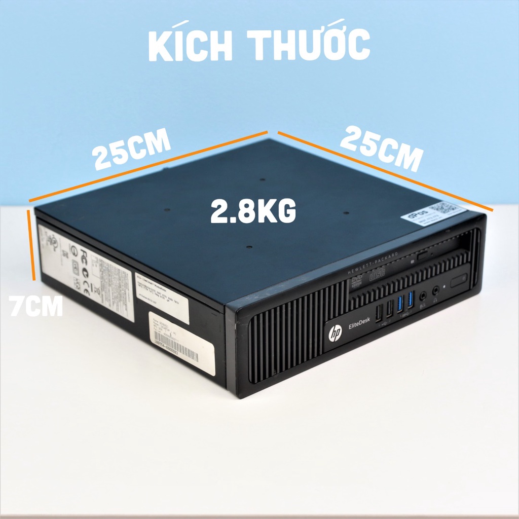 ℗™Máy Tính Cũ Tiny PC HP 800 G1 USDT i5 4570S RAM 4G SSD 128GB Cấu Hình Chuyên Cho Shop Bán Hàng Shopee Và Các Sàn TMĐT | BigBuy360 - bigbuy360.vn