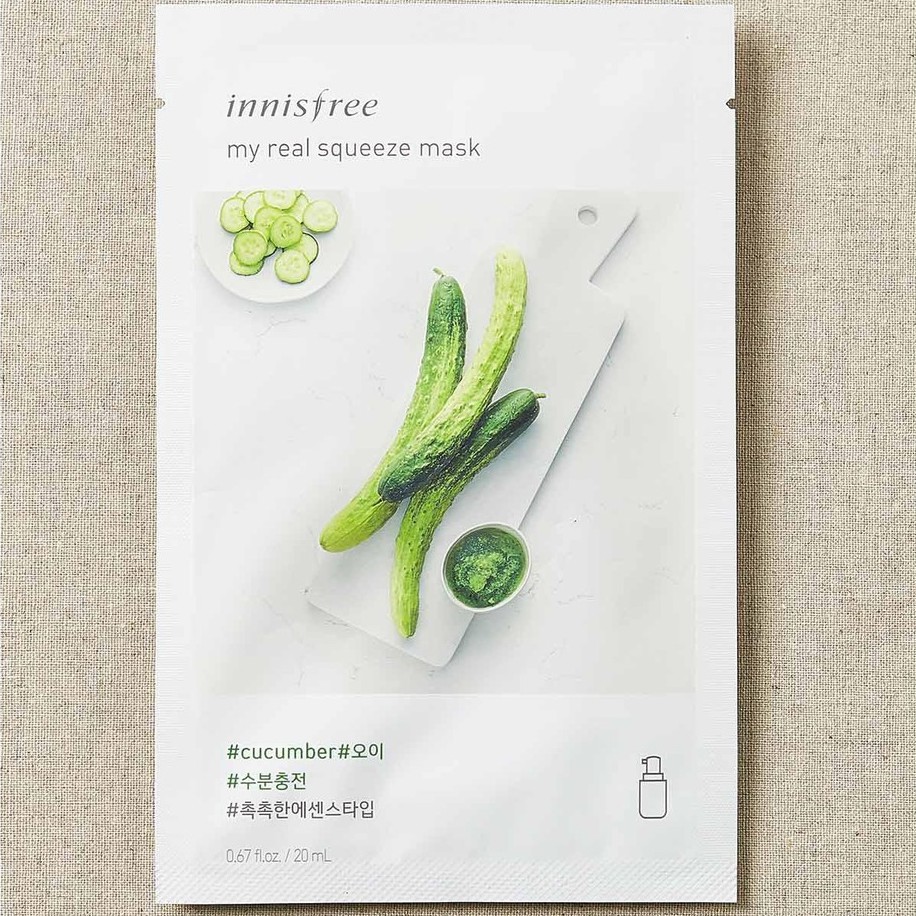 Mặt Nạ Giấy Innisfree My Real Squeeze Mask | Thế Giới Skin Care