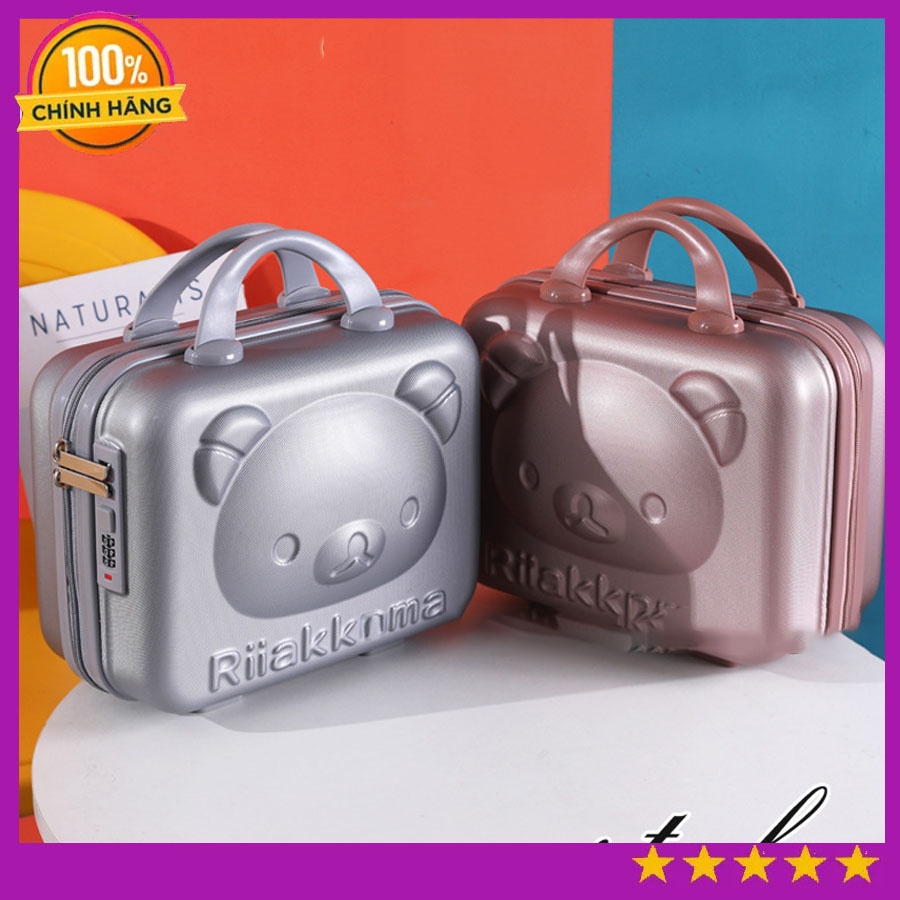 vali gấu mini, vali ngộ nghĩnh, valy du lịch kéo tay