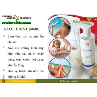 Aloe first 040 flp nước phun làm dịu da dược thảo