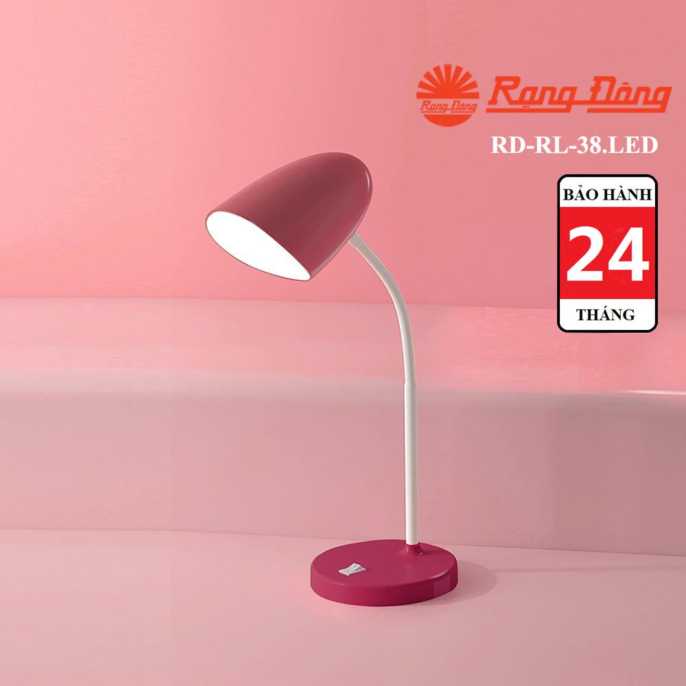 Đèn học LED chống cận thị Rạng Đông 6W, công nghệ LED SUNLIKE giúp ánh sáng như ánh sáng tự nhiên (RD-RL-38.LED)