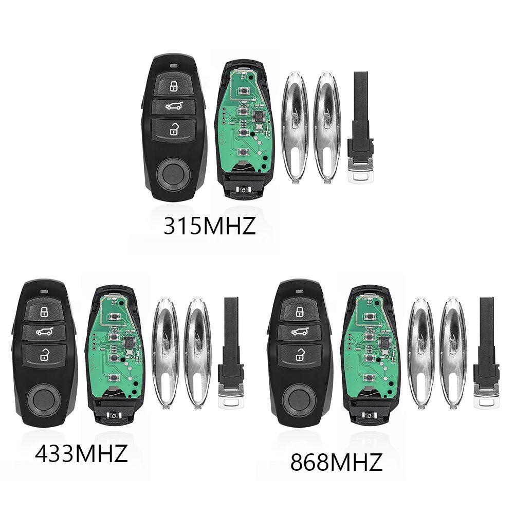 Chìa Khóa Điều Khiển Từ Xa 433MHZ ID46 Bền Bỉ Dễ Sử Dụng Cho VW Volkswagen Touareg 2011-2014