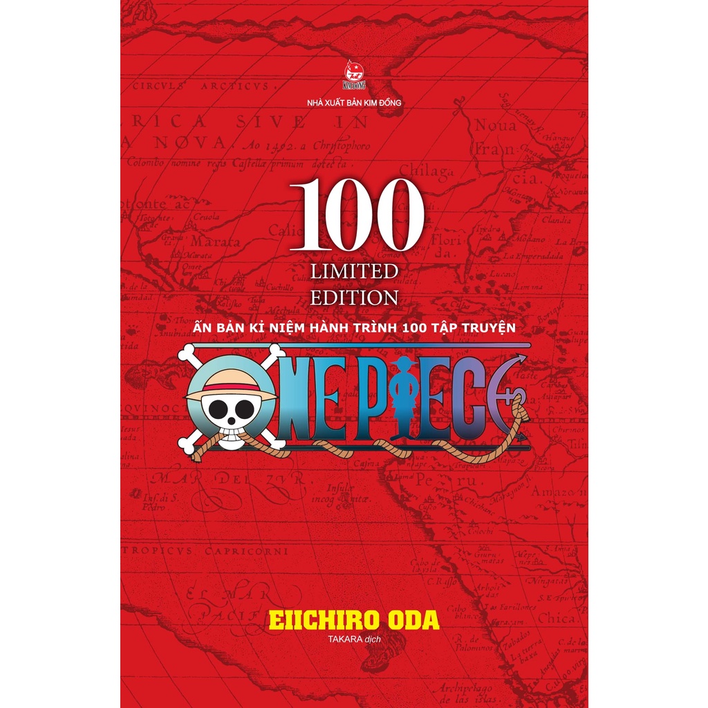 Truyện tranh One Piece - Tập 100 - Bìa cứng Limited Edition - Tặng kèm Postcard PVC - NXB Kim Đồng