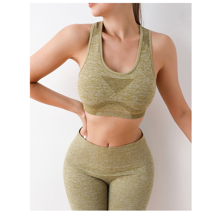 Áo bra tập Gym Yoga Aerobic vải dầy dặn, mặc tôn dáng nâng ngực, co giãn thoải mái, thấm hút mồ hôi A15