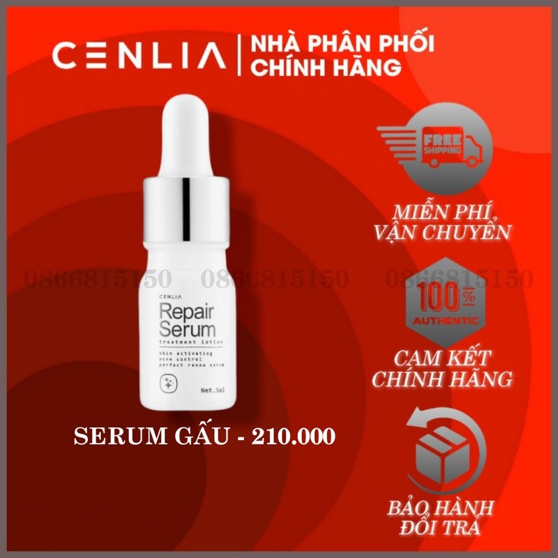 Serum rễ cây mật gấu CENLIA 🔥[ CHÍNH HÃNG ]🔥 trả lại làm da mịn màng sạch mụn, không để lại sẹo thâm