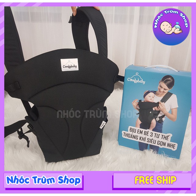 Địu 3 tư thế Comfy Baby gọn nhẹ siêu thoáng khí dành cho bé