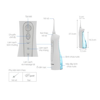 Máy tăm nước cao cấp Rapido RWF150