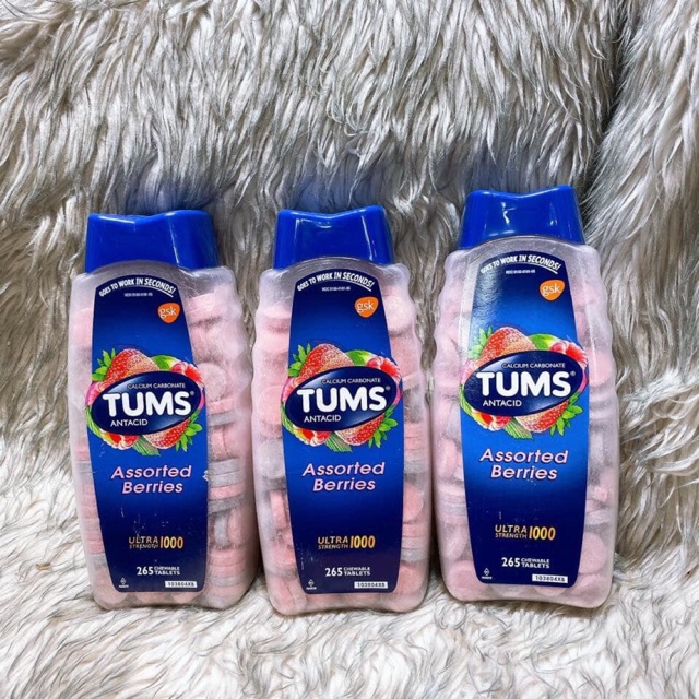 Kẹo Tums Extra Strength Smoothies