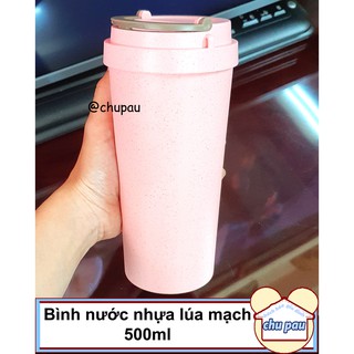 BÌNH NƯỚC NHỰA LÚA MẠCH 500ML