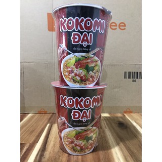 COMBO 2 LY MÌ KOKOMI ĐẠI TÔM CHUA CAY ( 65gram )