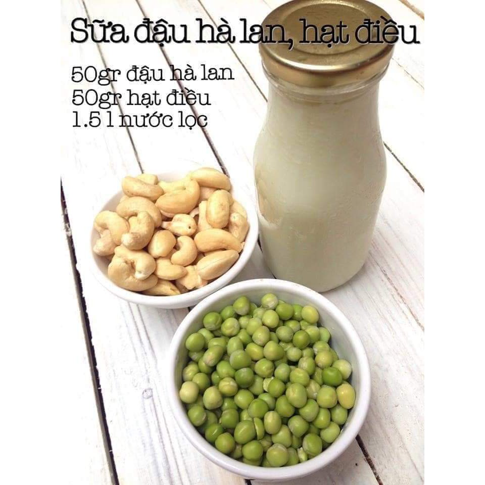 Đậu HÀ LAN khô 100g- 500g làm sữa hạt/ nấu cháo/ gieo mầm rau ...