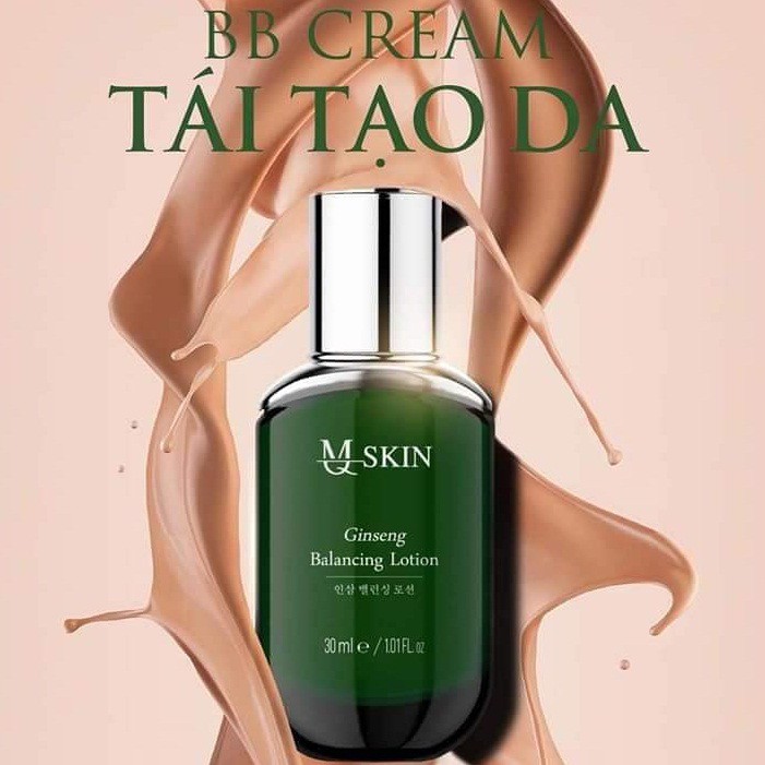 BB CREAM tái tạo da Mq skin chính hãng thay da dưỡng da căng bóng make up thay da chống nắng 30ml mẫu mới