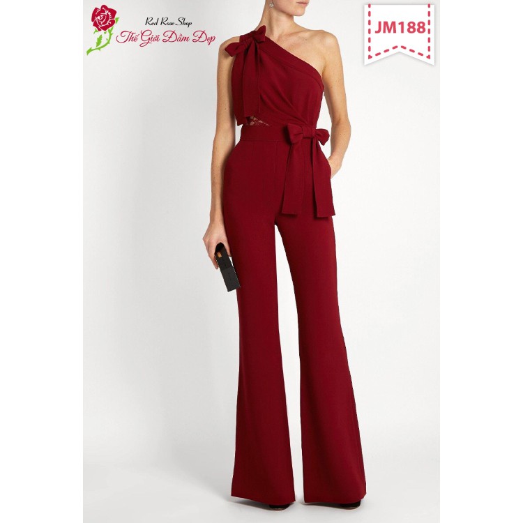 JUMSUIT LỆCH VAI CAO CẤP JM188