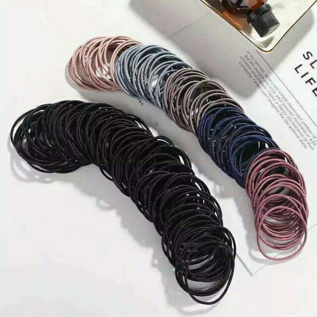 Sét 100c dây chun buộc tóc