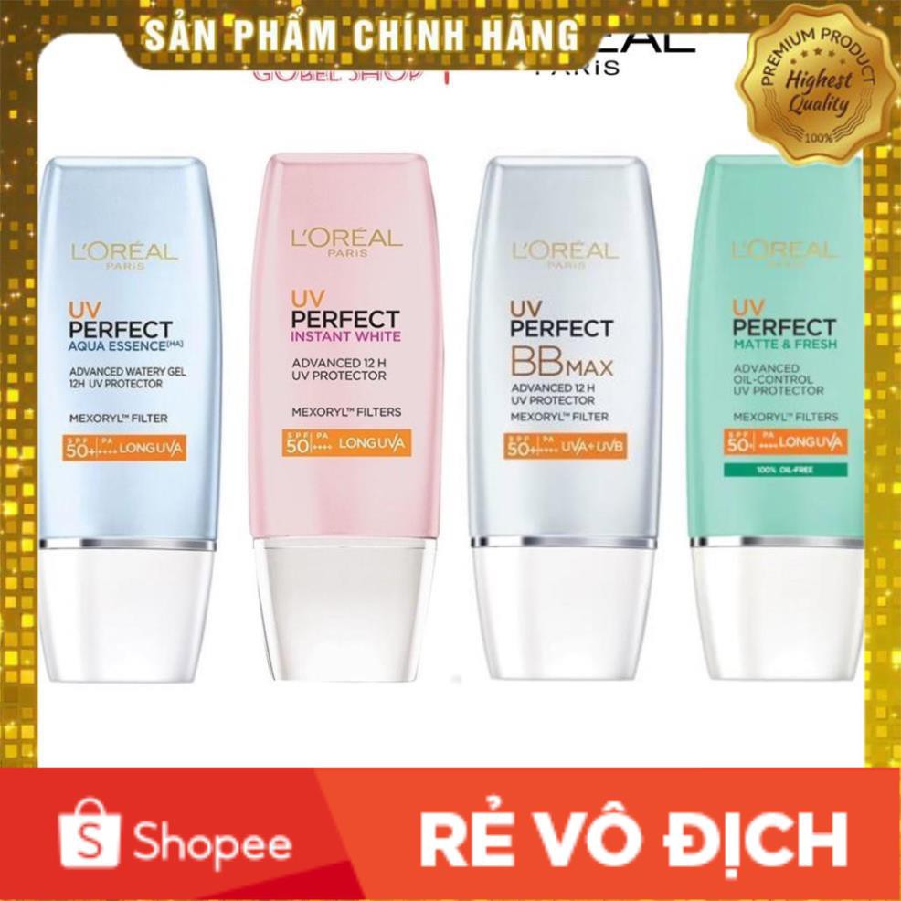 Kem Chống Nắng Bảo Vệ Da LOreal Paris - L'Oreal Paris UV Perfect SPF50+ PA++++