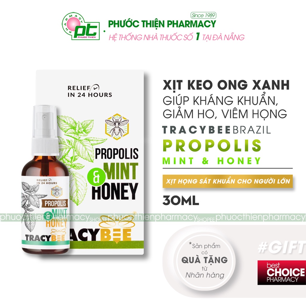 Mua Keo ong xanh dạng xịt cho người lớn giảm ho, giảm viêm họng