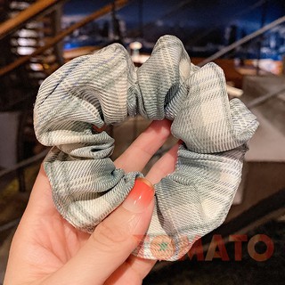 Cột Tóc Vải, Buộc Tóc Scrunchies Phong Cách Hàn Quốc