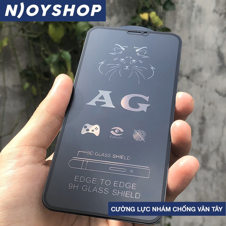 [ĐÃ CÓ 12 PRO MAX] KÍNH CƯỜNG LỰC IPHONE CHỐNG VÂN TAY FULL VIỀN 11 PRO MAX XS MAX XR X 7 PLUS 8 PLUS ZIFRIEND