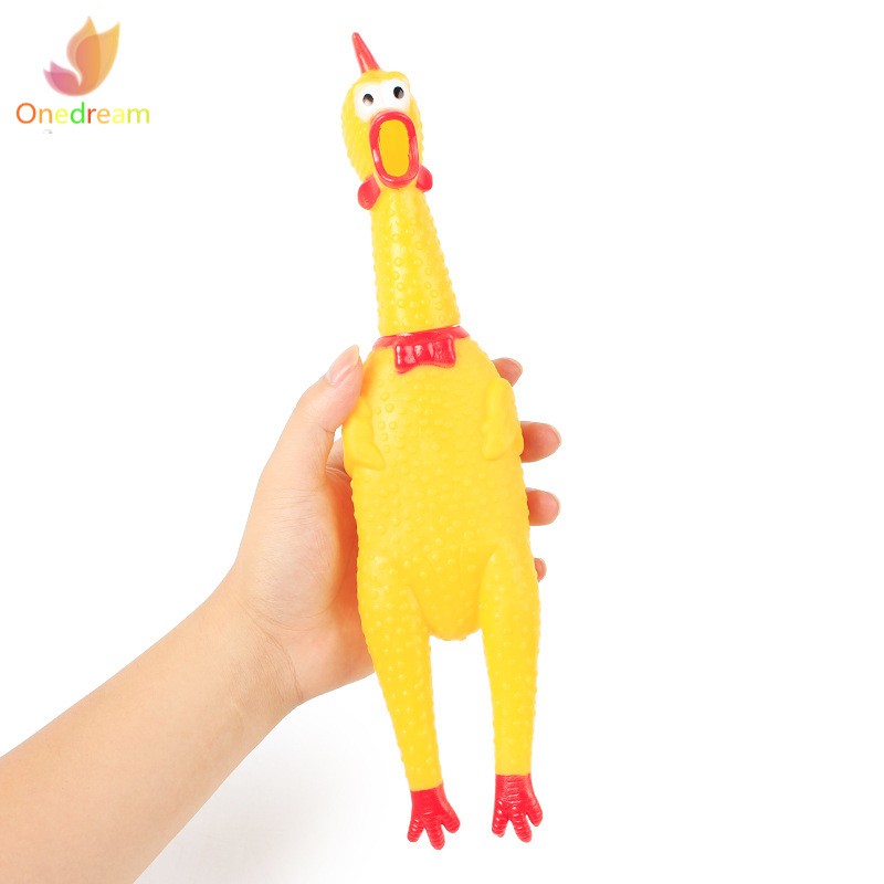 ❦ღ♣ Funny Vent Chicken Shrilling Chicken Sound Squeeze Screaming Toy Gifts