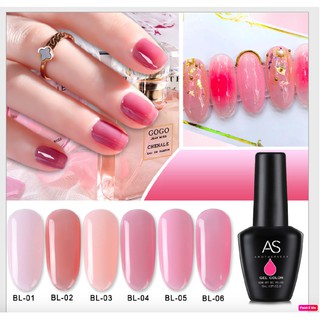 Sơn Gel Thạch AS Chai Đen Mã BL 15ml Chính Hãng