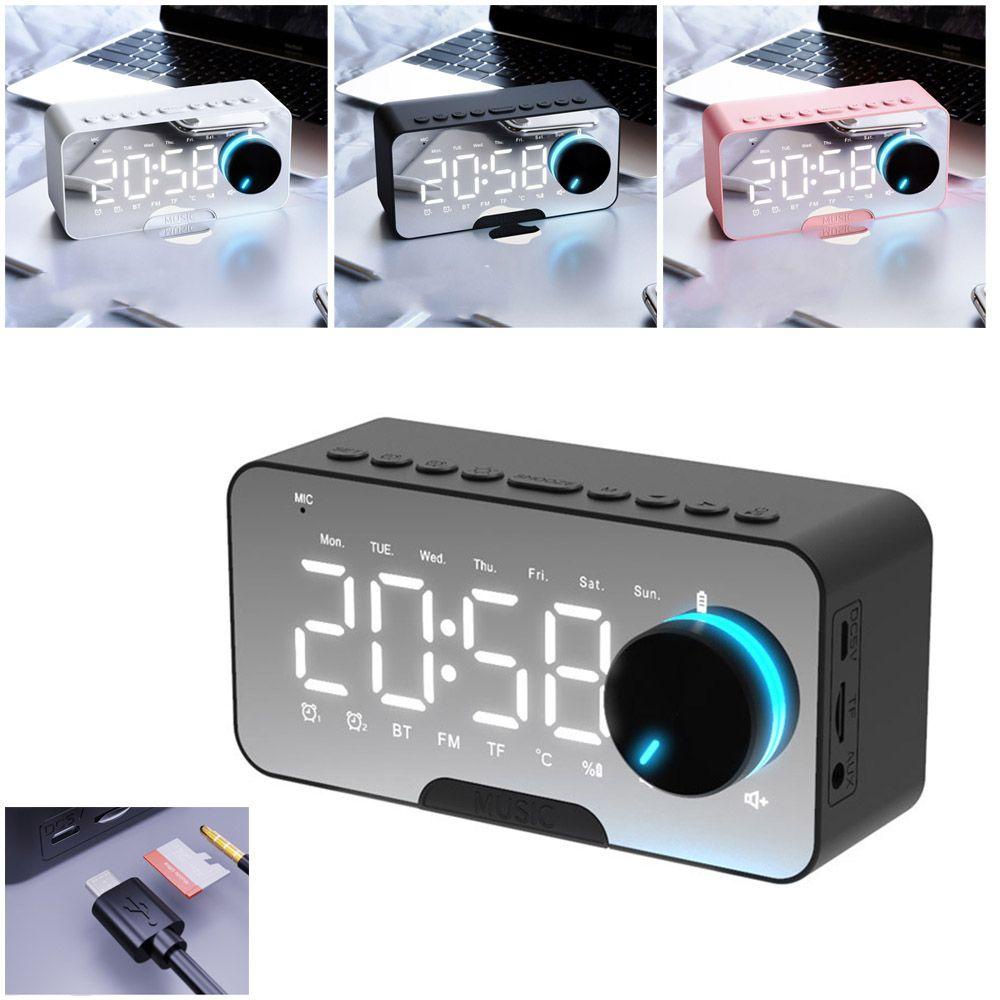 Đồng Hồ Điện Tử Màn Hình LED Kỹ Thuật Số Kèm Sạc USB Tiện Dụng Cho Gia Đình / Văn Phòng