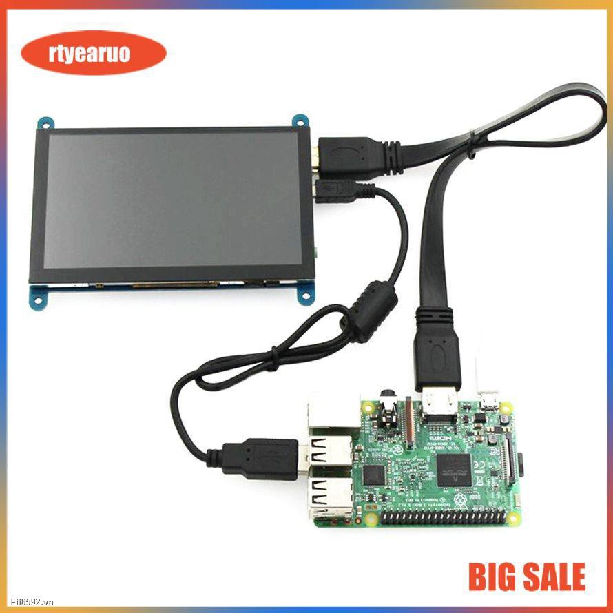 Màn Hình Lcd 12.7 cm 800x480 Cho Raspberry Pi 4 Model B 3b + / 3b / 2b / B + | BigBuy360 - bigbuy360.vn