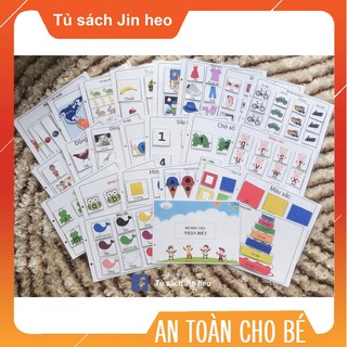 [HỌC LIỆU cho bé] NHẬN BIẾT - học liệu bóc bán