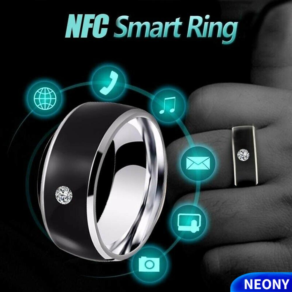 Nhẫn Đeo Tay Thông Minh Nfc Kết Nối Điện Thoại Android Chống Nước Đa Năng