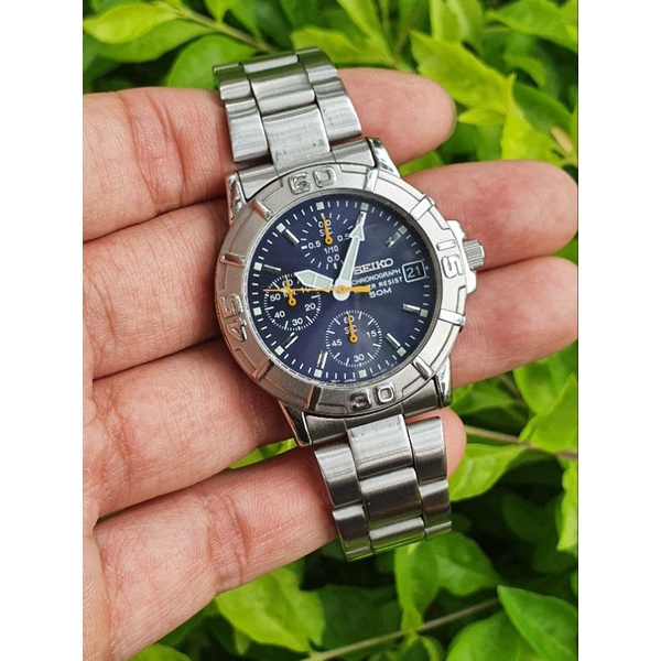 Đồng hồ nam Seiko 7 kim thể thao chính hãng 2hand