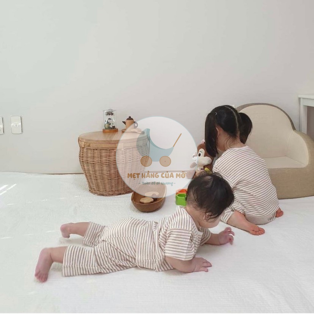 [Chính hãng] Bộ quần áo trẻ em Peekaboo Hàn Quốc - Chất vải cotton giấy - Peekaboo Peekaron