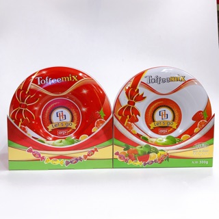 KẸO TRÁI CÂY TOFFEEMIX LET'S GO ARPI HỘP THIẾC 300G