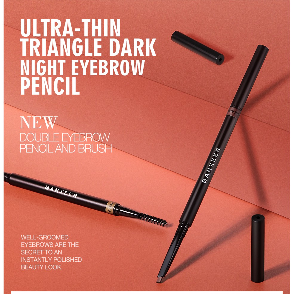 Bút Chì Kẻ Lông Mày BANXEER 6 Màu Tích Hợp Đầu Cọ 2 Trong 1 14g | BigBuy360 - bigbuy360.vn