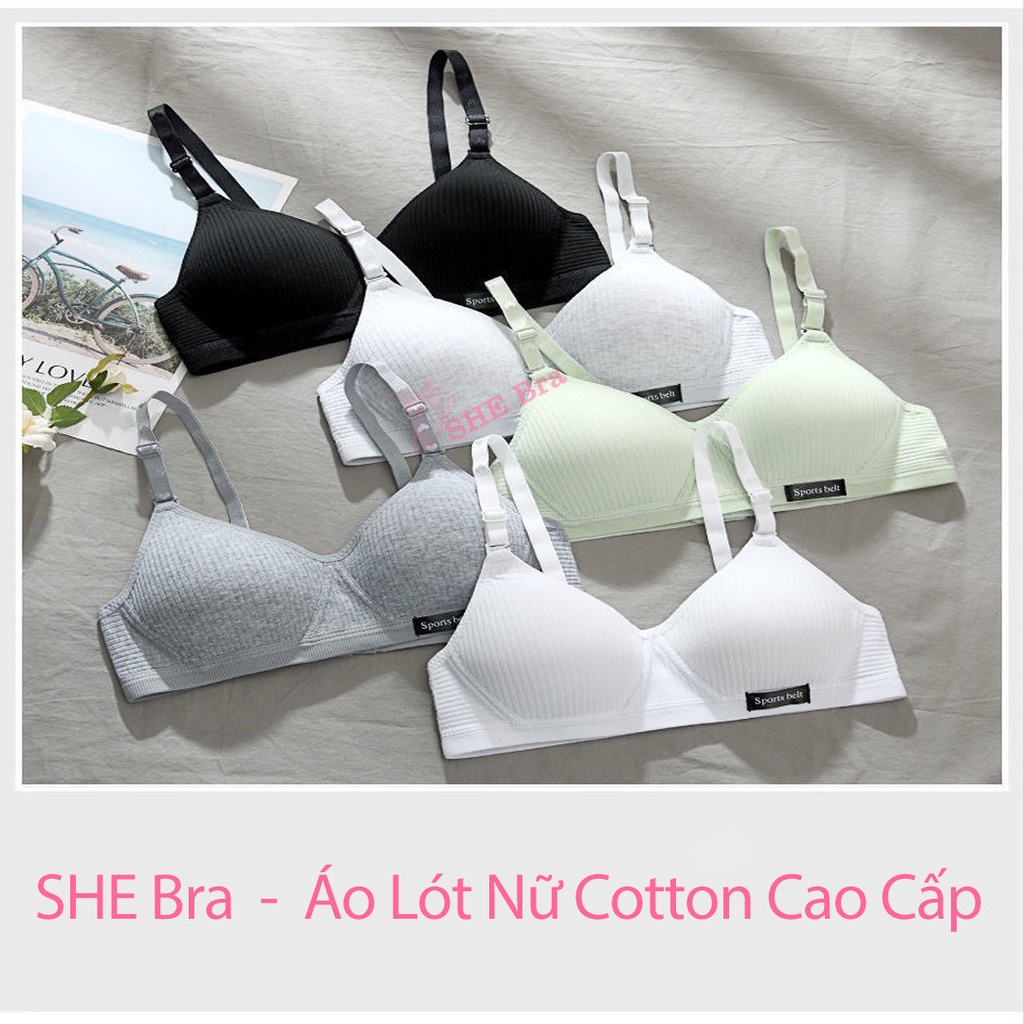 Áo Lót Nữ Cotton Áo Ngực Bra Sport belt Cao Cấp Siêu Nâng Đỡ Siêu Thoáng Mát ALO03 | BigBuy360 - bigbuy360.vn