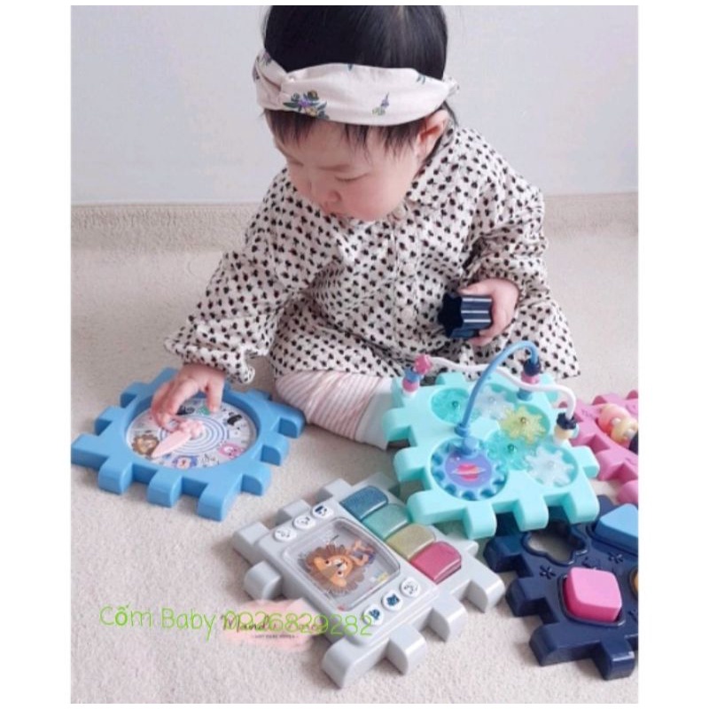 Mẫu Thỏ - Khối lập phương biến hình 6 in 1 hộp đồ chơi đa năng Haave nội địa Hàn Quốc