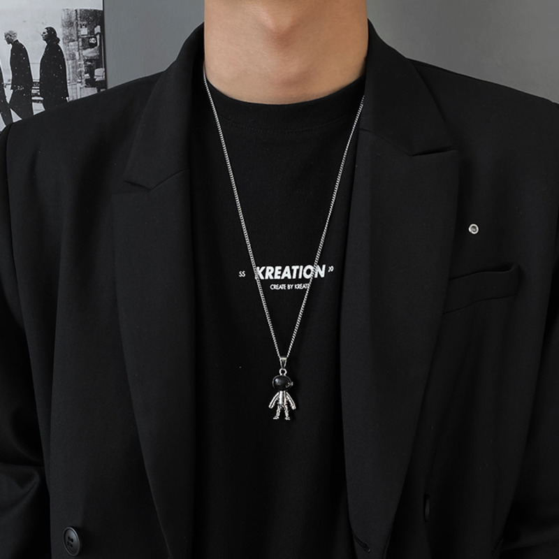 vòng cổ Mặt Hình Phi Hành Gia